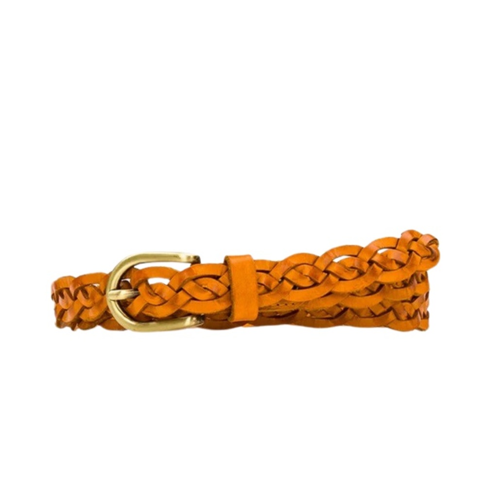 NWT Patricia Nash Leather Nicoletti Braided Leather Belt - Picture 5 of 7